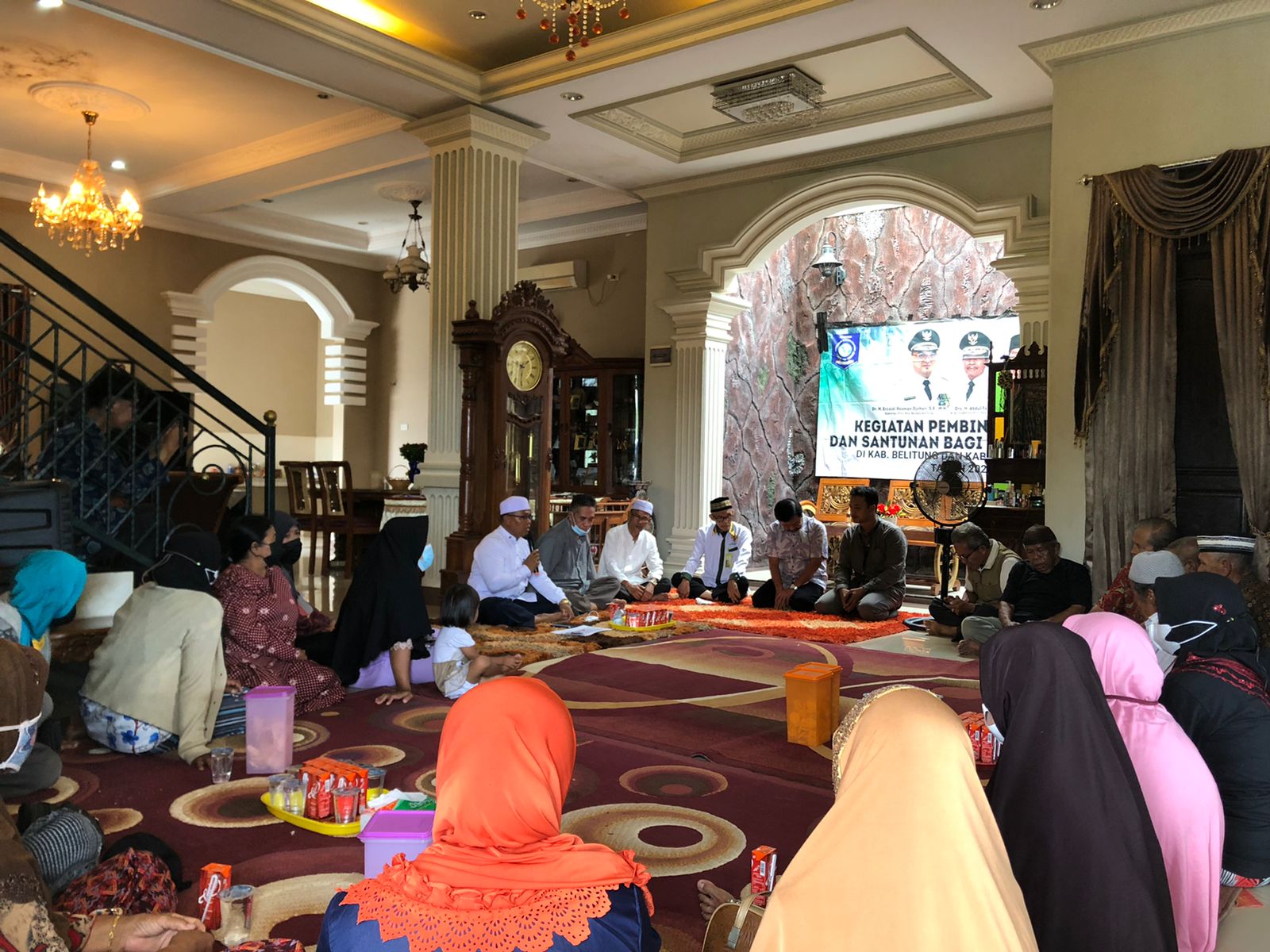 BAZNAS Prov. Kep. Bangka Belitung Bekerjasama dengan Pemerintah Prov. Kep. Bangka Belitung lakukan Kegiatan Pembinaan Dhuafa di Kab. Belitung