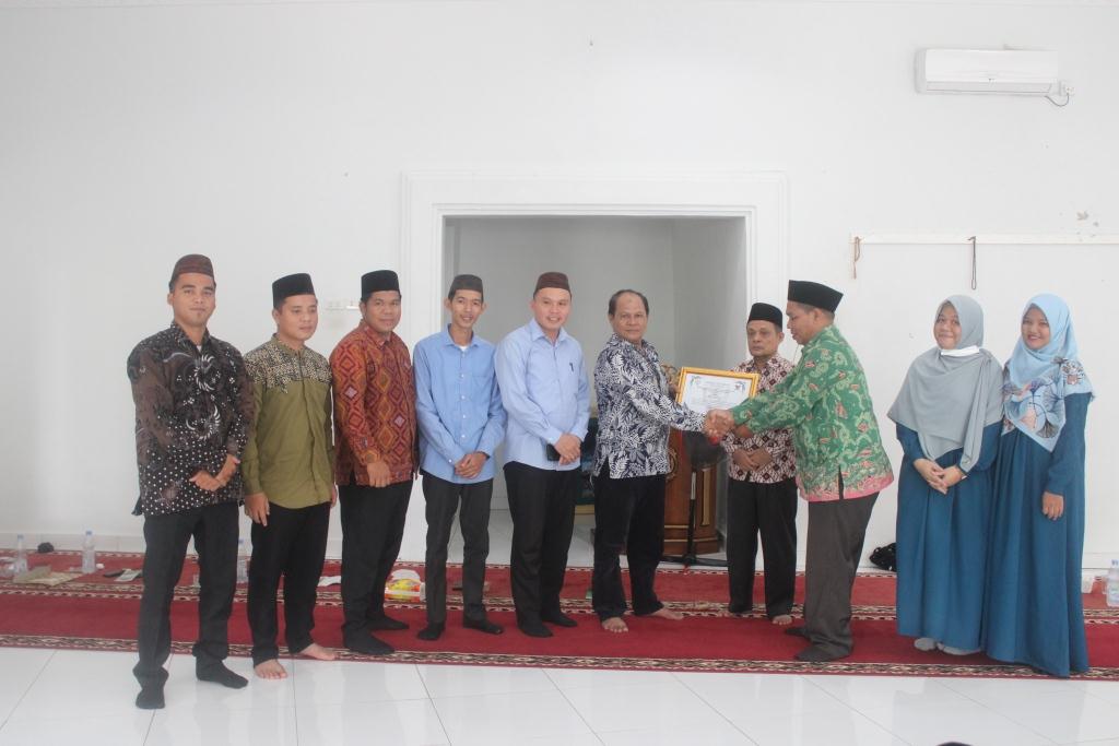 MA Al Islam Kemuja Lakukan Pembelajaran Tentang Zakat ke BAZNAS Prov. Kep. Bangka Belitung