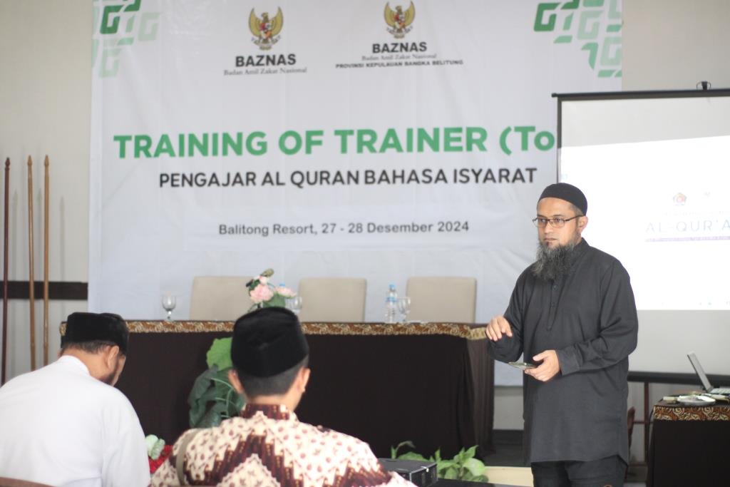 TOT Pengajar Al Quran Bahasa Isyarat Bangka Belitung: Meneruskan Tugas Mulia Mengajar Al Quran yang Inklusif